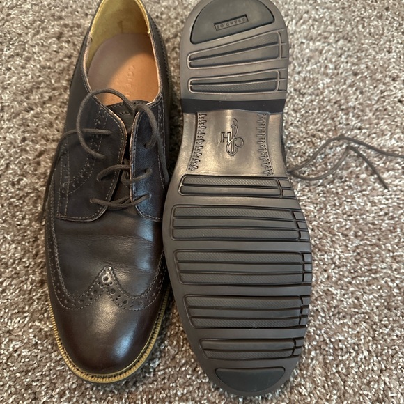 Cole Haan Dark Brown Leather Oxfords